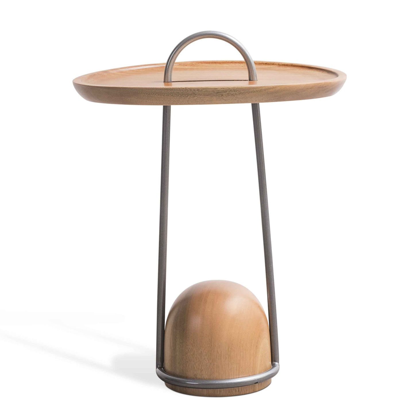 Mesa de Lateral artesanal Lumin - Attua Design Moveis de Alto Padrão