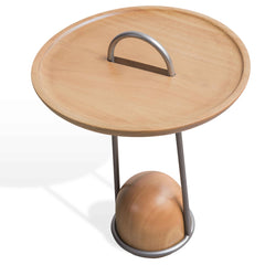 Mesa de Lateral artesanal Lumin