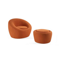 Poltrona Orgânica Ring com Puff