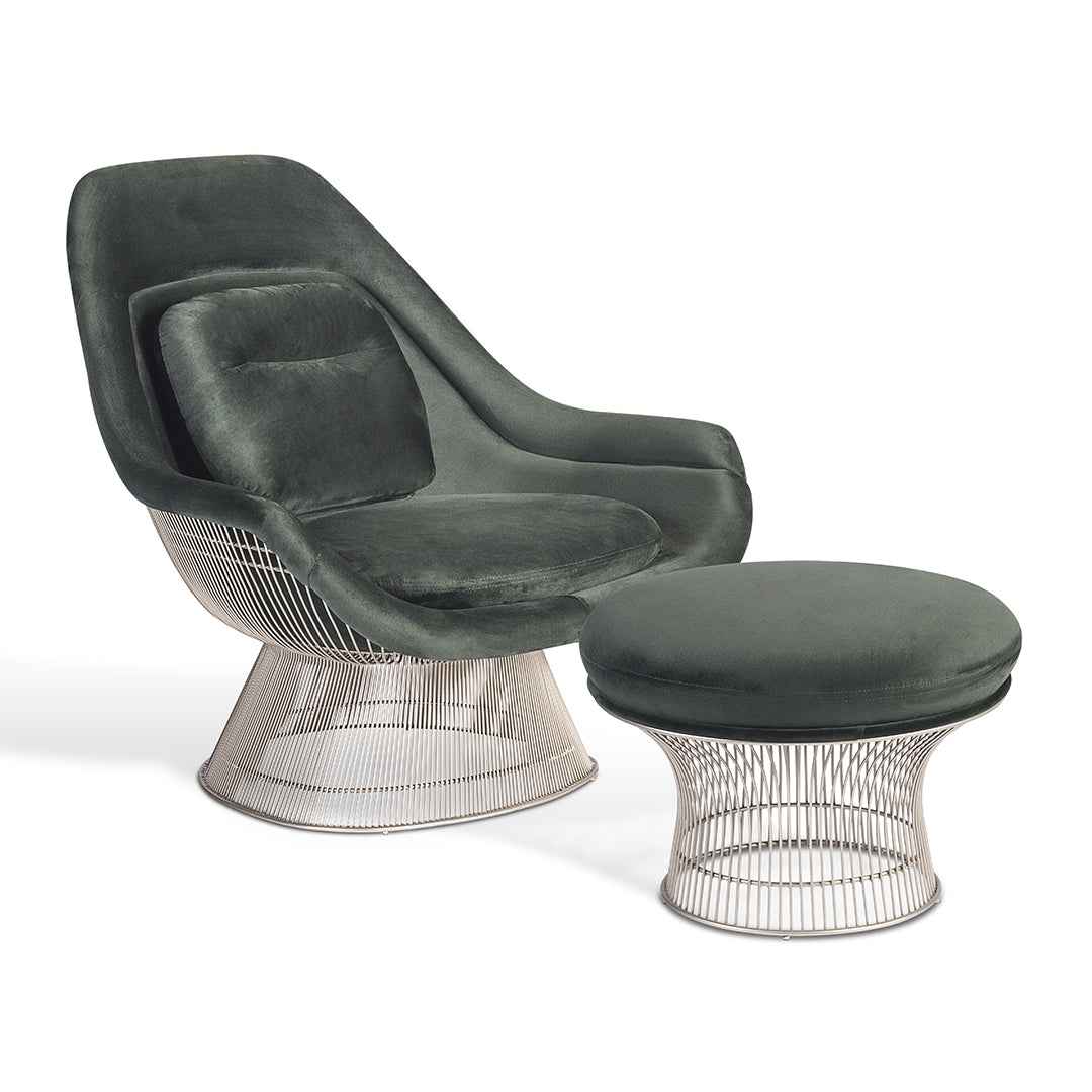 Poltrona Platner Easy com Puff