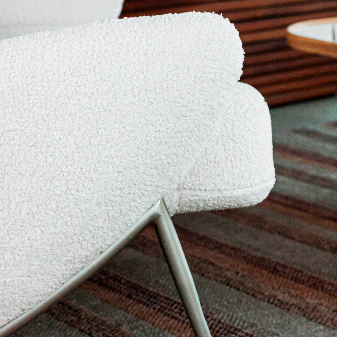 Poltrona Asas Metal - Attua Design Moveis de Alto Padrão