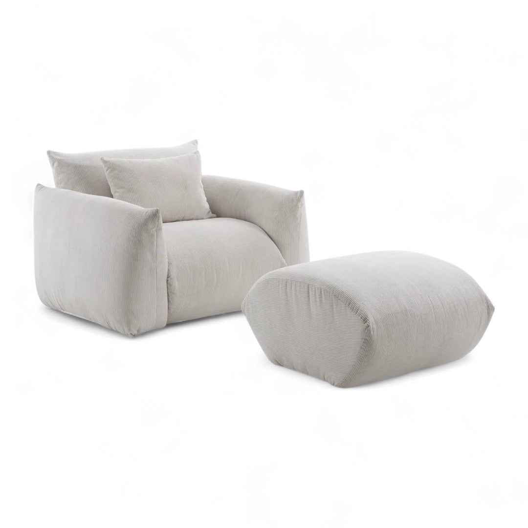 Poltrona Bless Com Puff - Attua Design Moveis de Alto Padrão