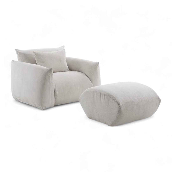 Poltrona Bless Com Puff - Attua Design Moveis de Alto Padrão