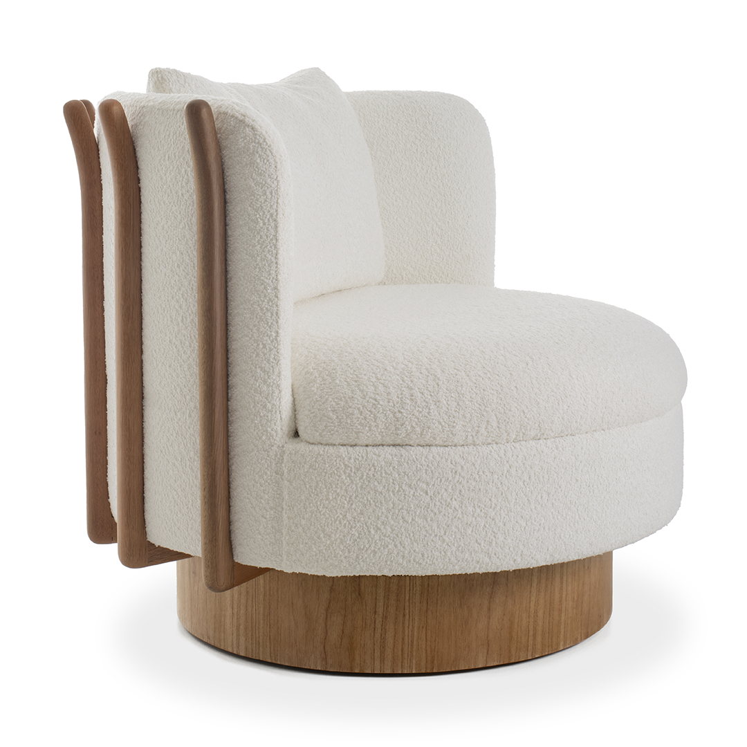 Poltrona Cora Giratória