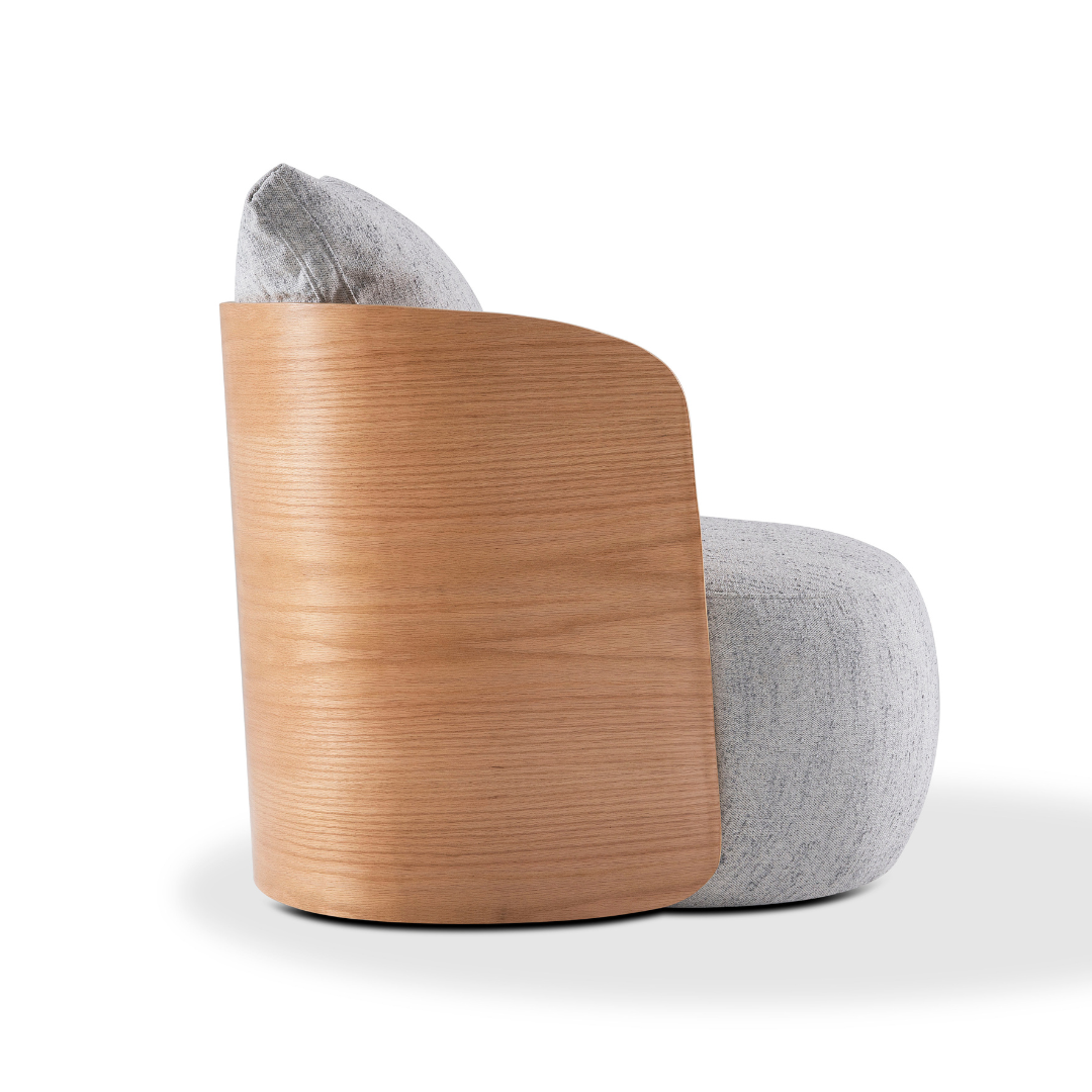 Poltrona Giratória Laminada