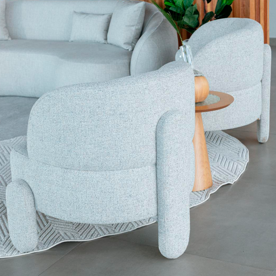 Poltrona Jade Moderna - Attua Design Moveis de Alto Padrão