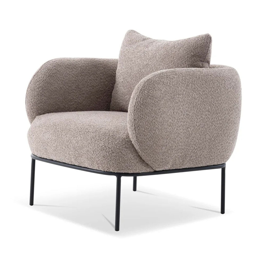 Poltrona Noah Metal - Attua Design Moveis de Alto Padrão