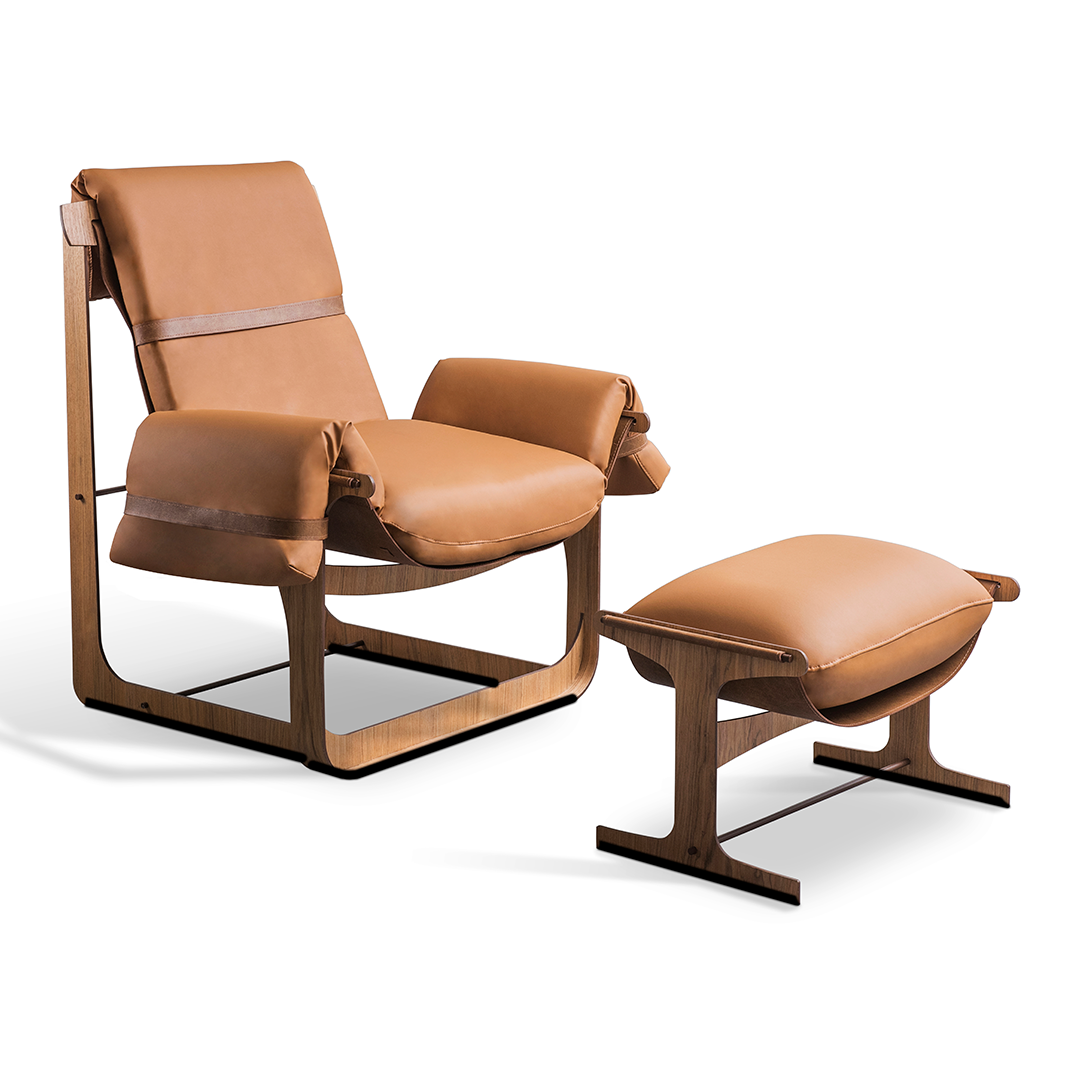 Poltrona Oslo com Puff