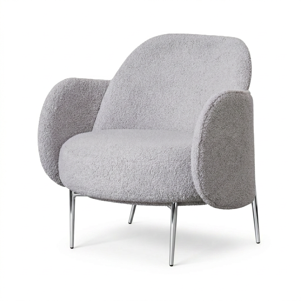 Poltrona fixa Huggy Moderna - Attua Design Moveis de Alto Padrão