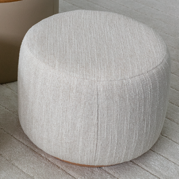 Puff Legno com base Madeira