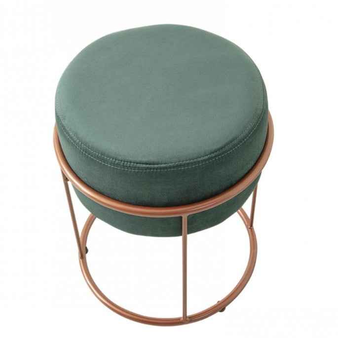 Puff Agatha Metal - Attua Design Moveis de Alto Padrão