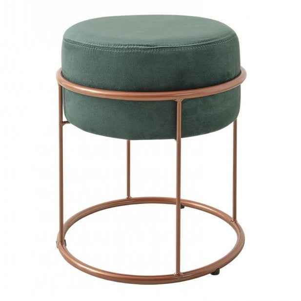 Puff Agatha Metal - Attua Design Moveis de Alto Padrão