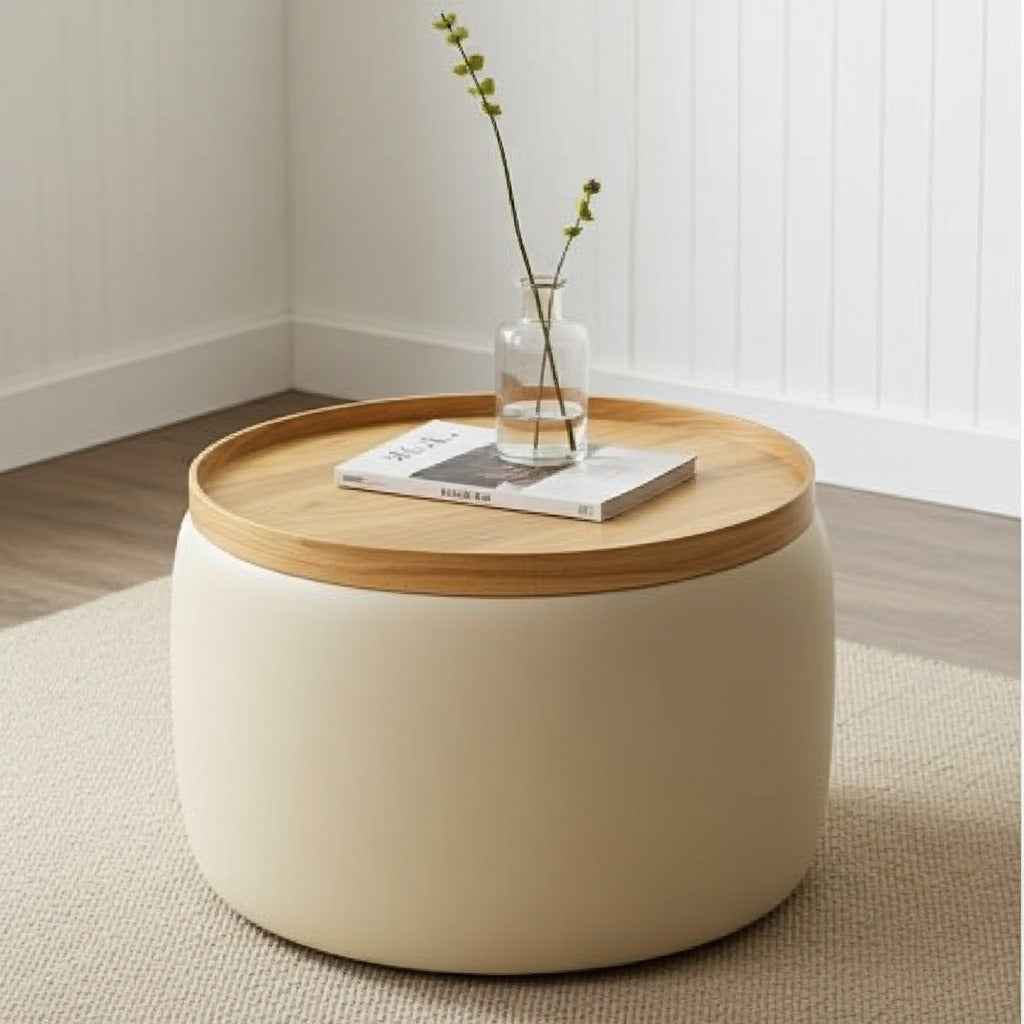 Puff com Bandeja Eva