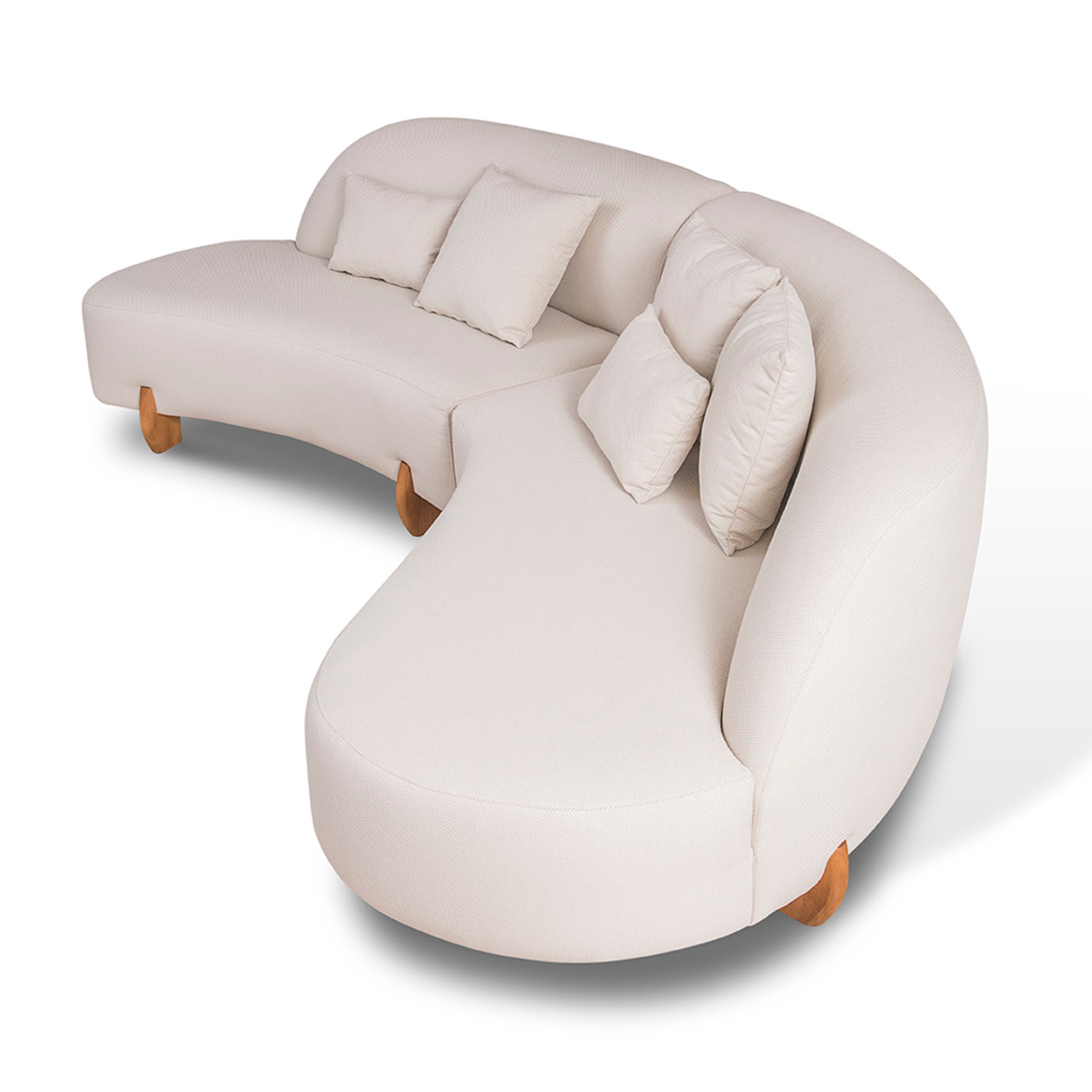 Sofá Orgânico Curve Triangle – Attua Design Moveis de Alto Padrão