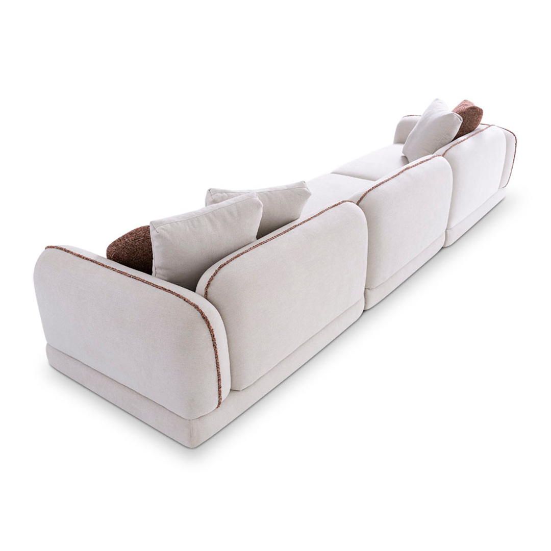 Sofá Uzzy Fixo 2 Módulos