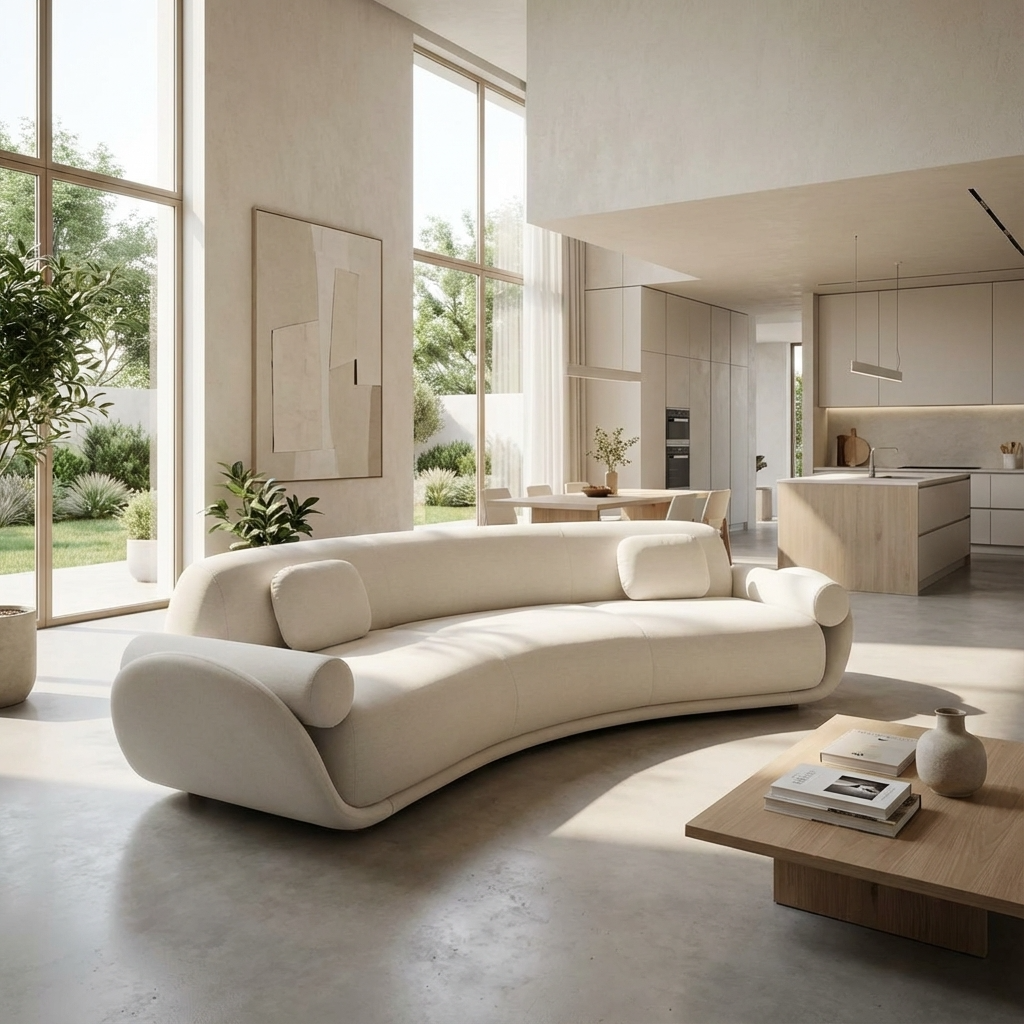 Sofá orgânico – Attua Design Moveis de Alto Padrão