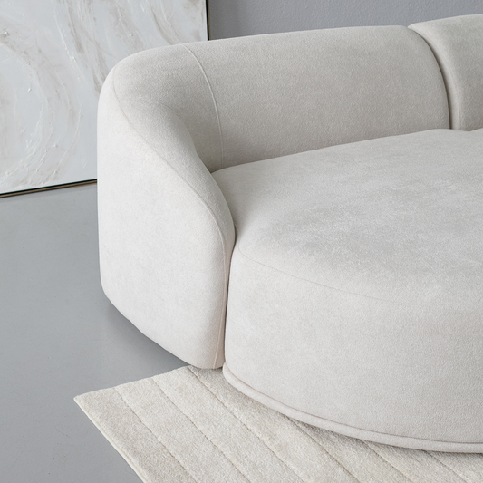 Sofá Orgânico Solano com Puff