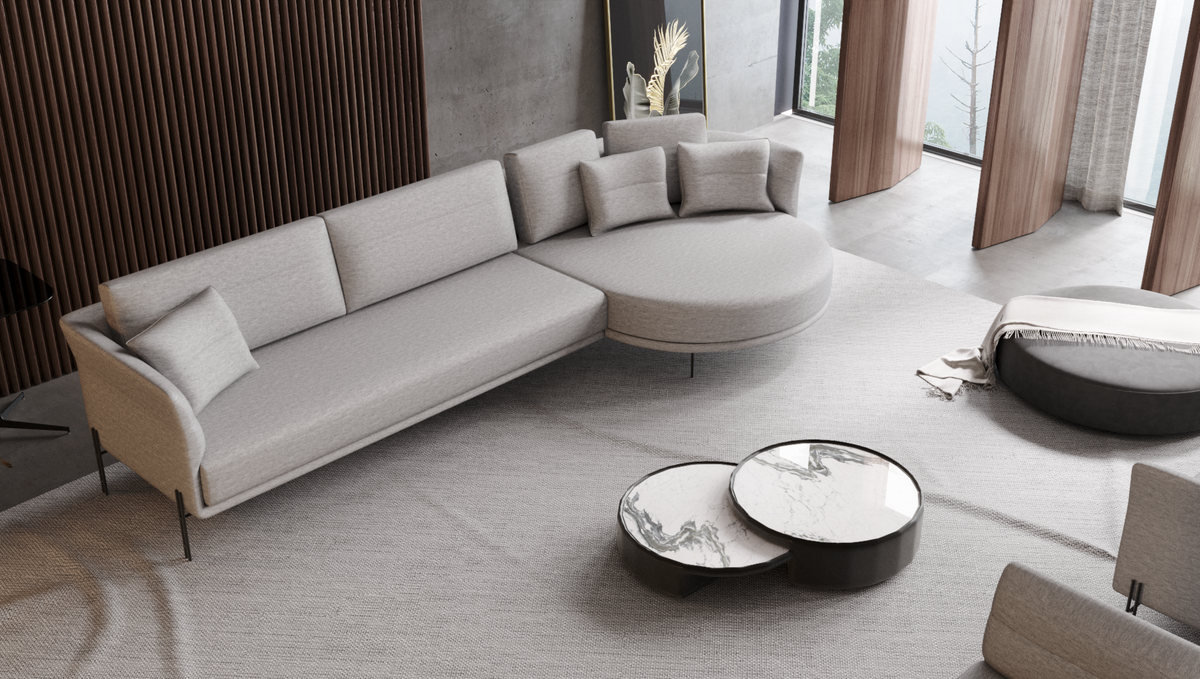 Sofá Orgânico Sancerre com Chaise – foto 7