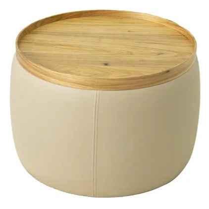Puff com Bandeja Eva - Attua Design Moveis de Alto Padrão