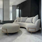 Sofá Finger Orgânico 1,92m Com Puff - Attua Design Moveis de Alto Padrão