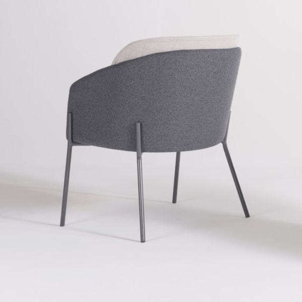 Poltrona Aurora Metal, poltrona estofada, poltrona moderna, poltrona confortável, poltrona sofisticada, poltrona para sala de estar, poltrona para escritório, poltrona para recepção, poltrona design assinado, poltrona com base de metal, poltrona elegante, poltrona contemporânea, poltrona de alto padrão, poltrona premium