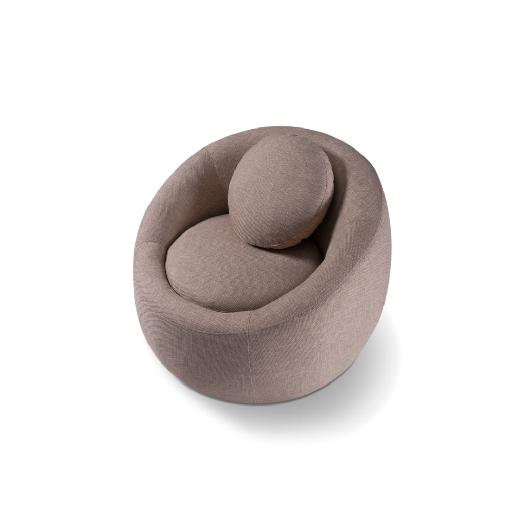 Poltrona Giratória Cosmo, poltrona moderna, poltrona giratória, poltrona para sala de estar, poltrona para escritório, poltrona de design exclusivo, poltrona confortável, poltrona estofada, poltrona com base de metal, poltrona elegante, poltrona de luxo