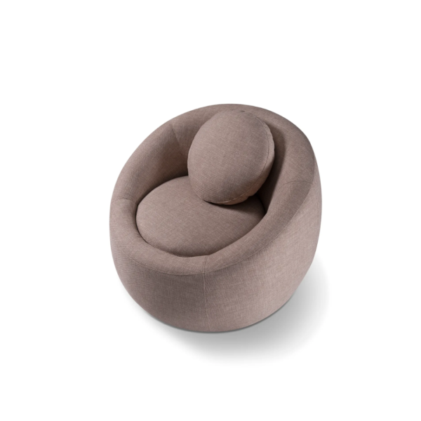 Poltrona Giratória Cosmo, poltrona moderna, poltrona giratória, poltrona para sala de estar, poltrona para escritório, poltrona de design exclusivo, poltrona confortável, poltrona estofada, poltrona com base de metal, poltrona elegante, poltrona de luxo