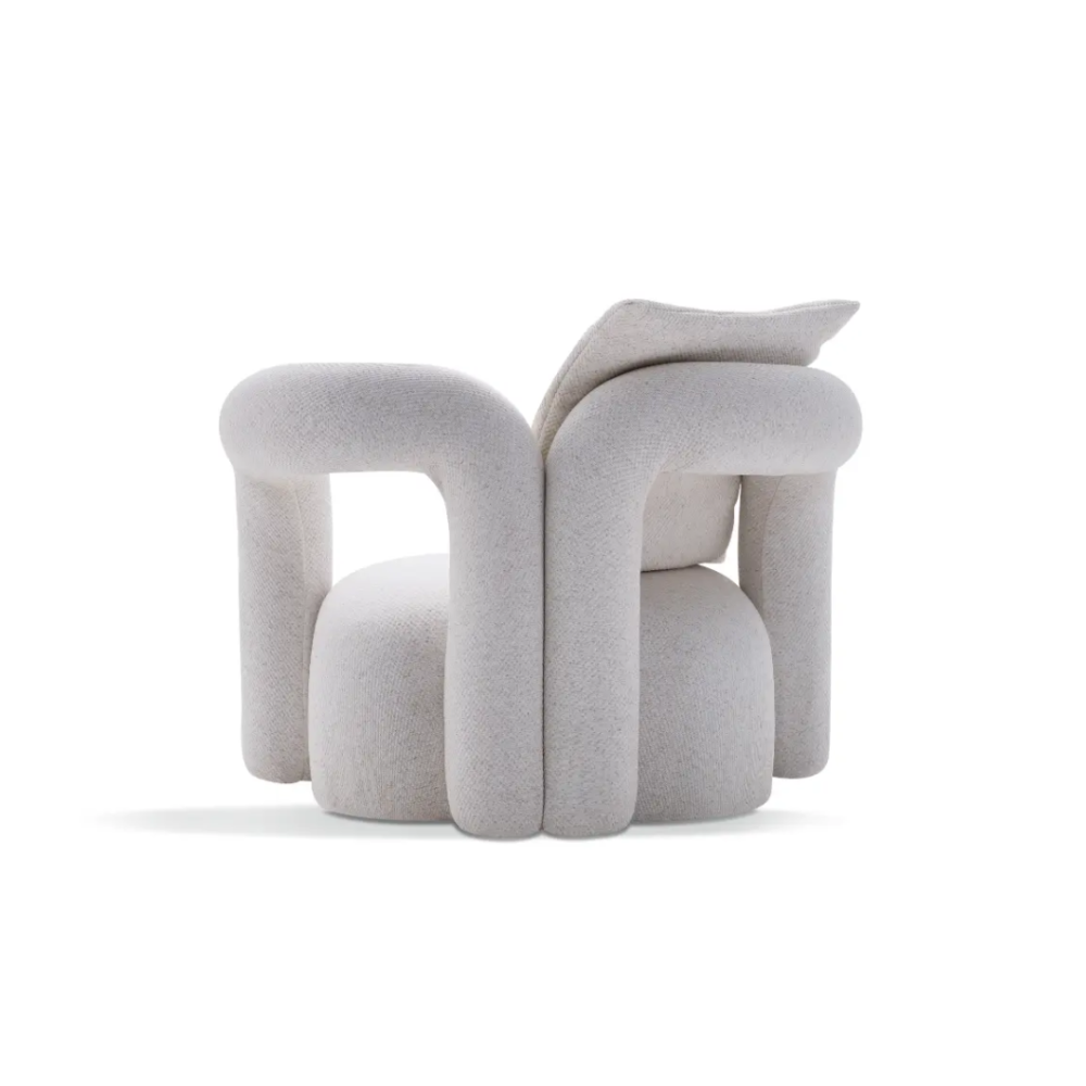 Poltrona Gaia Orgânica, poltrona com detalhe orgânico nas costas, poltrona com base fixa, poltrona para escritório, poltrona para hall de entrada, poltrona para recepções, poltrona para consultórios, poltrona para sala de estar, poltrona sofisticada, poltrona design assinado, poltrona confortável, poltrona decorativa, poltrona de luxo