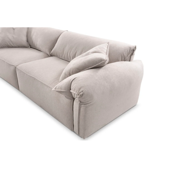 Sofá Milano Fixo, sofá com almofada, sofá confortável, sofá elegante, sofá para sala de estar, sofá moderno, sofá de alto padrão, sofá com base fixa, sofá estofado, sofá de luxo, sofá exclusivo, sofá ergonômico, sofá para ambiente corporativo, sofá para recepção, sofa de luxo