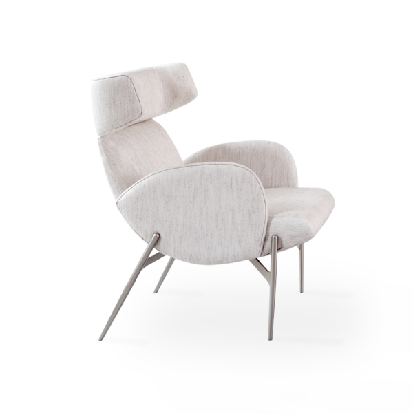 Poltrona Anne, poltrona de descanso para leitura, poltrona com apoio para o pescoço, poltrona ergonômica para sala de estar, poltrona de luxo com base de metal, poltrona assinada para decoração sofisticada, poltrona confortável para momentos de relaxamento, poltrona moderna para leitura e descanso, poltrona decorativa de alto padrão, poltrona para espaços elegantes, poltrona com design exclusivo, poltrona para leitura em ambientes contemporâneos, poltrona de relaxamento com estilo refinado, poltrona confortável para sala de leitura, poltrona de metal para decoração moderna, poltrona para relaxamento e bem-estar.