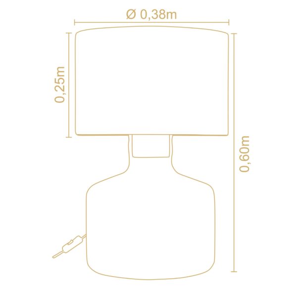 Abajur de Mesa Garrafão Cilindro Grande, abajur de vidro, abajur design, luminária de mesa, iluminação decorativa, luz aconchegante, abajur sofisticado, iluminação para sala, iluminação para quarto, abajur para escritório, abajur cabeceira, luz de leitura, abajur artesanal, iluminação elegante