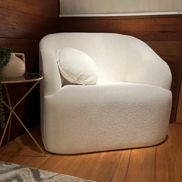 Poltrona Gem Fixa, Poltrona Recepção. poltrona reepção, poltrona consultório, poltrona para sala de estar, poltrona fixa boucle