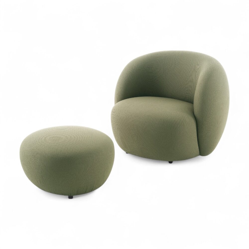 poltrona sol fixa, poltrona com puff, poltrona para sala de estar, poltrona para leitura, poltrona confortável, poltrona decorativa, poltrona fixa com puff, poltrona com puff estofado, poltrona para consultório, poltrona para ambientes residenciais