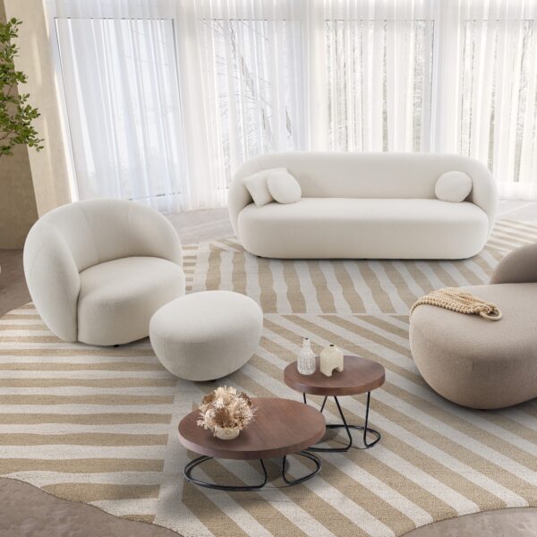 sofá sol orgânico fixo, sofá orgânico fixo, sofá design orgânico, sofá de 2 lugares, sofá de 3 lugares, sofá para sala moderna, sofá para sala pequena, sofá confortável fixo, sofá elegante para sala, sofá com design curvo, sofá estilo contemporâneo, sofá estofado fixo