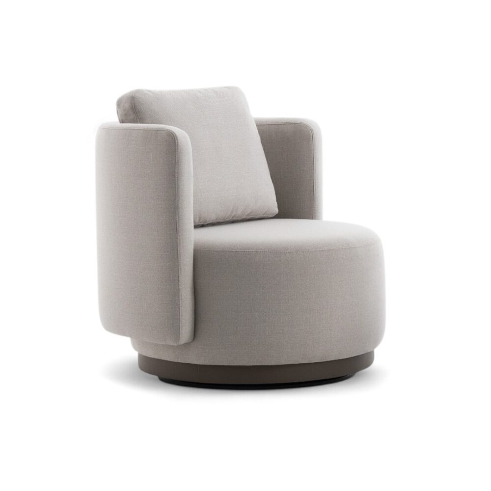 poltrona meg giratória, poltrona giratória moderna, poltrona com base de alumínio, poltrona, poltrona para sala, poltrona para consultório