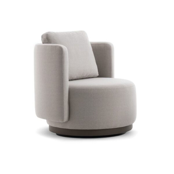 poltrona meg giratória, poltrona giratória moderna, poltrona com base de alumínio, poltrona, poltrona para sala, poltrona para consultório