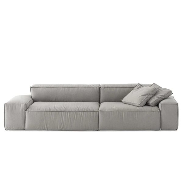 Sofá Fixo Moderno Famy, sofá para apartamento pequeno, sofá para sala pequena, sofá para sala grande, sofá fixo moderno, sofá design contemporâneo, sofá de 2 lugares, sofá de 3 lugares, sofá confortável, sofá alto padrão, sofá com estrutura resistente, sofá com acabamento refinado, sofá para espaços compactos, sofá para ambientes amplos